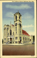 First Lutheran Church Oklahoma City, OK Postcard Postcard