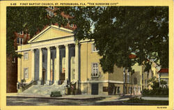 First Baptist Church Postcard