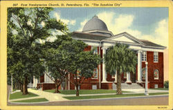 First Presbyterian Church St. Petersburg, FL Postcard Postcard