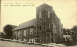 The Christian & Missionary Alliance Church, Humbolt Avenue & Boyer St Postcard