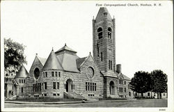 First Congregational Church Postcard