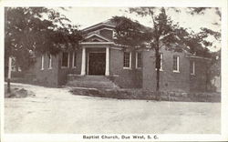 Baptist Church Postcard