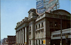 Chicago & North-Western Railway Station, 500 West Madison Illinois Postcard Postcard