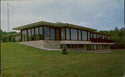 President's House, Grinnell College Postcard