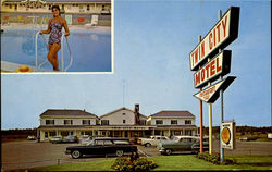 Twin City Motel, 453 Wilson Street Postcard