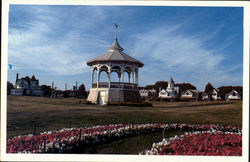 The Oak Bluffs Gazebo in Ocean Park Postcard