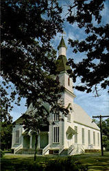 Trinity United Methodist Church Oak Bluffs Martha's Vineyard, MA Postcard Postcard