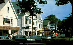 Main Street In Vineyard Haven Postcard