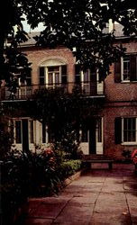 Courtyard Of Christian Woman's Exchange New Orleans, LA Postcard Postcard