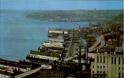 Harbor Freeway Seattle, WA Postcard Postcard