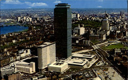 Air View Of New Boston Massachusetts Postcard Postcard