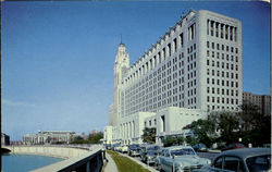 The Sweep Of Riverside Drive Postcard