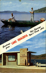 Greetings From Lake Ouachita Postcard