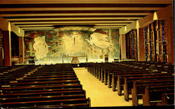 Catholic Chapel Colorado Springs, CO Postcard Postcard