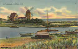 Picturesque Cape Cod Massachusetts Postcard Postcard