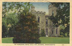 The Winnikenni Castle Haverhill, MA Postcard Postcard