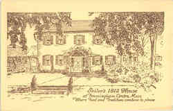 Seiler's 1812 House Framingham, MA Postcard Postcard