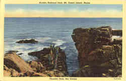 Thunder Hole, Bar Harbor, Acadia National Park Postcard