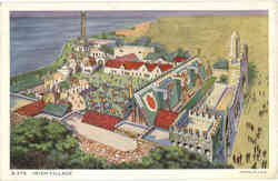 Irish Village - Chicago 1934 International Exposition Illinois Postcard Postcard