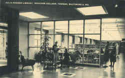 Julia Rogers Library, Goucher College, Towson Baltimore, MD Postcard Postcard