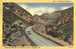 A California Highway Postcard