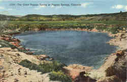 The Great Pagosa Springs Colorado Postcard Postcard