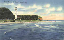 Light House Postcard