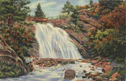 Helen Hunt Falls, North Cheyenne Canon Postcard