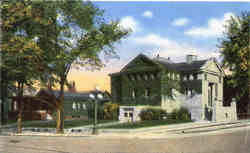 The Carnegie Public Library Postcard