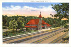 Michigan Central Depot Niles, MI Postcard Postcard