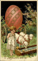 A Joyous Easter Postcard