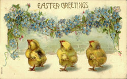 Easter Greetings Postcard