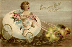 May Your Easter Be Happy Postcard