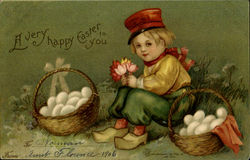 A Very Happy Easter To You Postcard