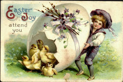 Easter Joy Attend You Postcard