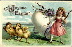 A Joyous Easter Postcard