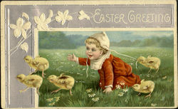 Easter Greeting Postcard