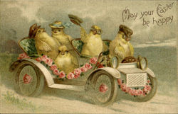 May Your Easter Be Happy Postcard