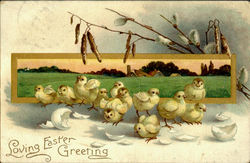 Loving Easter Greeting Postcard