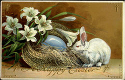 A Happy Easter Postcard