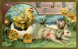 Easter Joys Be Thine Postcard