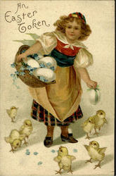 An Easter Token Postcard