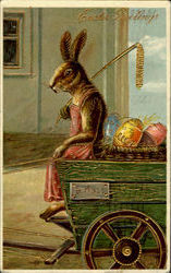 Easter Greetings Postcard