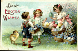 Best Easter Wishes Postcard