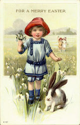 For A Merry Easter Postcard