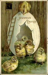 A Joyous Easter Postcard