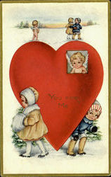 You For Me Children Postcard Postcard