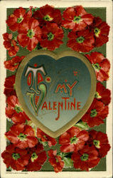 To My Valentine Postcard