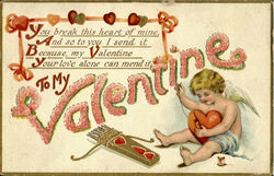 To My Valentine Postcard