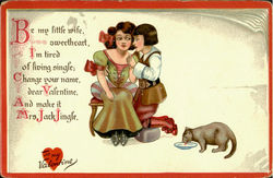 To My Valentine Postcard